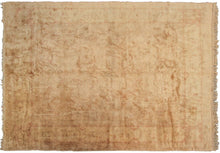 Load image into Gallery viewer, 9x11 Amazing Vintage Rare Turkish Oushak Rug 9x12 274cmX340cm Amazing Beige
