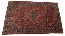 Load image into Gallery viewer, 11x17 Antique Traditional Mahhaal  Rug Fine Handmade Area Rug  1900
