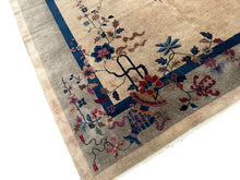 Load image into Gallery viewer,  9x12 Tree of Life Walter Nichols Antique Chinese Art Deco Rug 275x351cm c.1920

