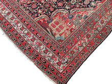Load image into Gallery viewer, 9x17 Antique Mahall Sultanabadd Rug 1880 Geometric  Handmade Rug 257x 511cm

