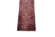 Load image into Gallery viewer, 2x15 Antique Lilihann Handmade Overall Runner Traditional  Mohajeran c. 1890
