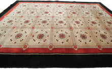 Load image into Gallery viewer, 6x9 Rare Walter Nichols Antique Art Deco 1920 Rug Chinese Art Nouveau 183x 269cm
