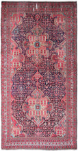 Load image into Gallery viewer, 9x17 Antique Mahall Sultanabadd Rug 1880 Geometric  Handmade Rug 257x 511cm
