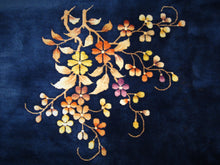 Load image into Gallery viewer, 12X17 Antique Art Deco Rug Fine Chinese Walter Nichols  356cmx 521cm Blue C.1920
