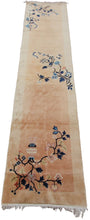 Load image into Gallery viewer, 3x11 Vintage Chinese Peking Runner Art Deco Handmade Rug 74x323cm
