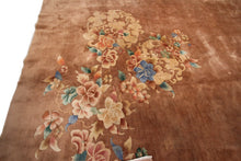 Load image into Gallery viewer, 9x12 Rare Antique Art Deco Rug Antique Chinese Rug Art Nouveau  265 x 351cm 1920
