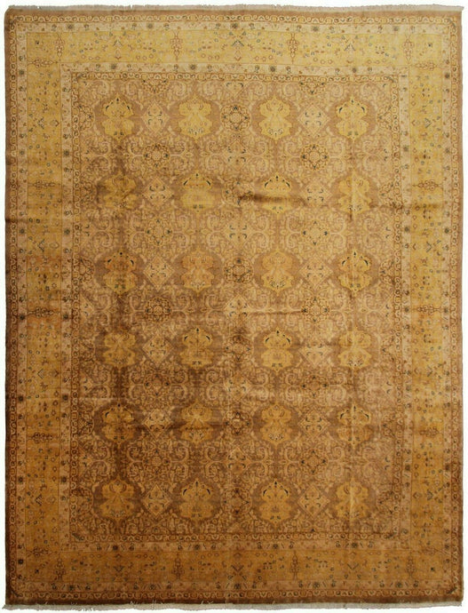 9x12 Rare Vintage Fine Tabbrizz Handmdade Area Rug Rare Geometric Oriental Rug