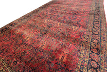 Load image into Gallery viewer, 11x20 Rare Antique Rug Fine Manchester Wool Rug    340cmx610cm  C.1890

