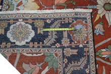 Load image into Gallery viewer, 10x12 Rare Vintage Rug Herriz Serapi Rug Bold Art Nouveau Effect Rug 305cmx373cm
