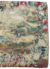 Load image into Gallery viewer,  2x6 18th Century  Antique Flemish Tapestry Bird Verdure Wool &amp; Silk  61cmx165cm
