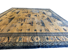 Load image into Gallery viewer, 12x15 Rare Antique Chinese Rug Pre-1900 Chinese Symbols 361cm x 427cm
