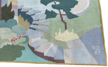 Load image into Gallery viewer, 3x8ft 1967 Phillips Pilot Rock Tapestry Yacht Club Rare Needlepoint 89cm x 249cm
