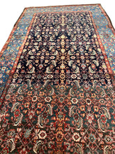 Load image into Gallery viewer, 4x8 Antique Traditional Rug Iron Quality Area Rug 127cm x 239cm Handmade 1900
