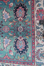 Load image into Gallery viewer, 10x13 Incredible Vintage Handmade Area Rug Teal 294cmx389cm Green 
