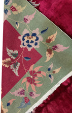 Load image into Gallery viewer, 9x12 Rare Antique Art Deco Rug Walter Nichols Purple Chinese Rug 275cm x 351cm

