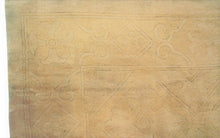Load image into Gallery viewer, 5x22 Antique Oushak Art Deco Runner Rug Fine Gold Beige152cmx 658Ccm c. 1890
