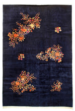 Load image into Gallery viewer, 12X17 Antique Art Deco Rug Fine Chinese Walter Nichols  356cmx 521cm Blue C.1920
