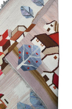 Load image into Gallery viewer, 4x5 Vintage Tapestry Peru Kilim Flatwoven Rug 145x 191cm Tapestry Beige 
