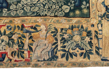 Load image into Gallery viewer, 10x13 17th.C Antique Flemish Tapestry Rare Historical Wool &amp; Silk 312cmx396cm
