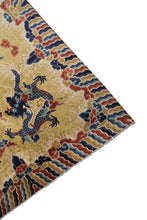 Load image into Gallery viewer, 6x9 Antique Chinese Rug Ningshia Rare 5 Paw Dragon 1920  193x274cm
