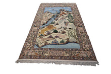 Load image into Gallery viewer, 7x10 High Quality Vintage Artisan Masterpiece Handmade Rug Traditional 206x295cm
