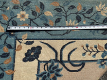 Load image into Gallery viewer, 11x18 Vintage Art Deco Chinese Rug High Quality Peking  343cm x 548cm Blue
