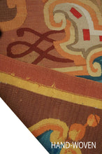 Load image into Gallery viewer, 4x17 Antique French Aubusson Rug Louis Phillipe Rug  Runner 122cmx526cm  C.1880
