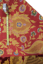 Load image into Gallery viewer, 5X8 Vintage Art Nouveau Rug Silk Chinese Rug C.1965 Art Deco Red 155cmx239cm
