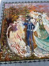 Load image into Gallery viewer, 7x10 Vintage European Tapestry Art Nouveau Dance Celebration Tapestry 203x292cm
