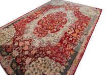 Load image into Gallery viewer, 11x16 Rare Antique Rug Art Nouveau Rug Art Deco Rug 338cmx470cm 1900

