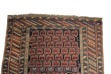 Load image into Gallery viewer, 4X6 Authentic Antique Caucasian Shirvan Rug Kuba Blue 117cmX173cm c.1880
