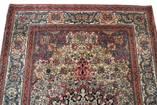 Load image into Gallery viewer, 1880 Rare Fine Antique 4x7Exceptional Traditional Rug 135cmx208cm Fine 
