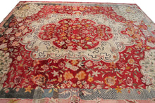 Load image into Gallery viewer, 11x16 Rare Antique Rug Art Nouveau Rug Art Deco Rug 338cmx470cm 1900
