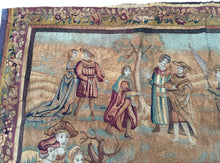 Load image into Gallery viewer, 8x9 1890 Antique French Tapestry Arts &amp; Crafts Ceremonial 239cm x 257cm

