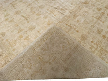 Load image into Gallery viewer, 12x15 Auhtentic Antique Turkish Oushak Geometric  muted  366 x 442cm c.1880
