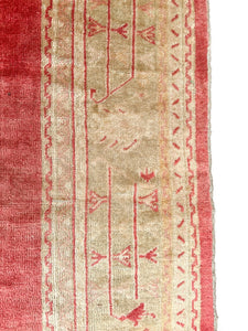 10x18 Authentic Antique Oushak Oversized Wool Foundation 1900 Handmade 305x549cm