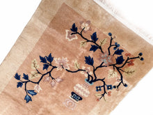 Load image into Gallery viewer, 3x11 Vintage Chinese Peking Runner Art Deco Handmade Rug 74x323cm
