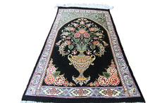 Load image into Gallery viewer, Group of 4 Ghhomm Fine Pure 100% Silk Rugs Tapestries  1x2  2x2
