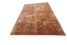 Load image into Gallery viewer, 9x12 Rare Antique Art Deco Rug Antique Chinese Rug Art Nouveau  265 x 351cm 1920
