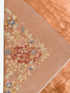 10x13 Antique Art Deco Rug Handmade Chinese Rug  1920 298cm x 386cm