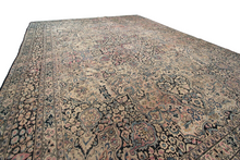 Load image into Gallery viewer, 10x13 Antique Traditional Rug Oriental Rug Fine 300cmx401cm Beige c.1890
