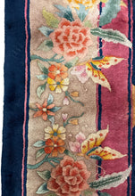 Load image into Gallery viewer, 9x12 Antique Chinese Art Deco Rare Overall Floral 275cm x 351cm  c.1920
