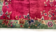 Load image into Gallery viewer, 9x12 Rare Antique Art Deco Rug Walter Nichols Purple Chinese Rug 275cm x 351cm

