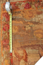 Load image into Gallery viewer,  8x8 Antique French Tapestry Fine Square Fisherman Verdure 224x239cm  C.1890
