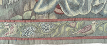 Load image into Gallery viewer,  6x7 Arts &amp; Crafts Antique French Tapestry Noblemen 1890 Wool &amp; Silk 183cmx206cm
