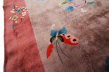 Load image into Gallery viewer, 9x12 Rare Antique Art Deco Rug Chinese Rug Tree of Life Rug 267cm x 346cm 1920
