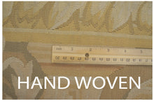 Load image into Gallery viewer, 8x11 Estate Vintage French Aubusson Rug Handwoven Soft Beige Rug Area Rug 8x10 
