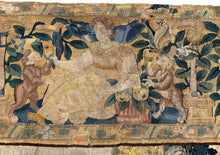 Load image into Gallery viewer, 10x13 17th.C Antique Flemish Tapestry Rare Historical Wool &amp; Silk 312cmx396cm
