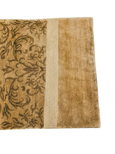 Load image into Gallery viewer, 2&#39;x3&#39; 100% Natural Silk Vintage Tibetan Rug Light Green Circa 1980

