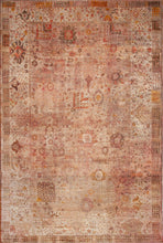 Load image into Gallery viewer, Antique Turkish Fine Rare ANGORA Oushak Rug Beige Rose 10x15 C.1870 300x452cm
